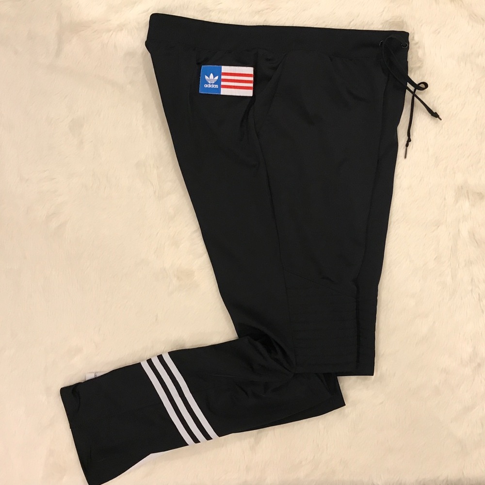 ADIDAS RITA ORA Jogger Performance Pants cut knee